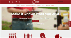 Desktop Screenshot of cardinalsurveying.com